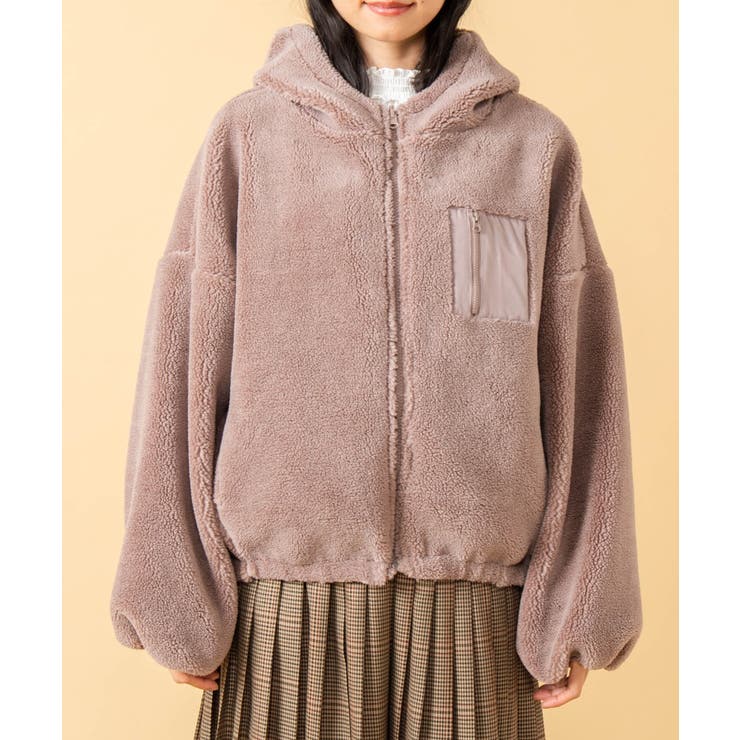リバーシブルボアパーカー WE19WN09-L5127[品番：WG010069947