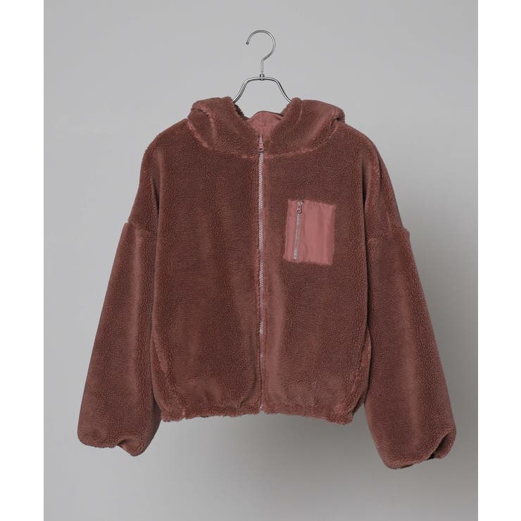 リバーシブルボアパーカー WE19WN09-L5127[品番：WG010069947