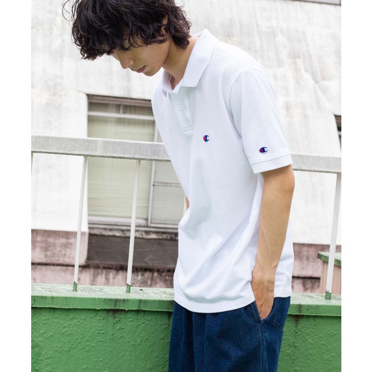 【WEB限定】Champion|刺繍ポロシャツ 20SSC3-F356 | WEGO【MEN】 | 詳細画像6 