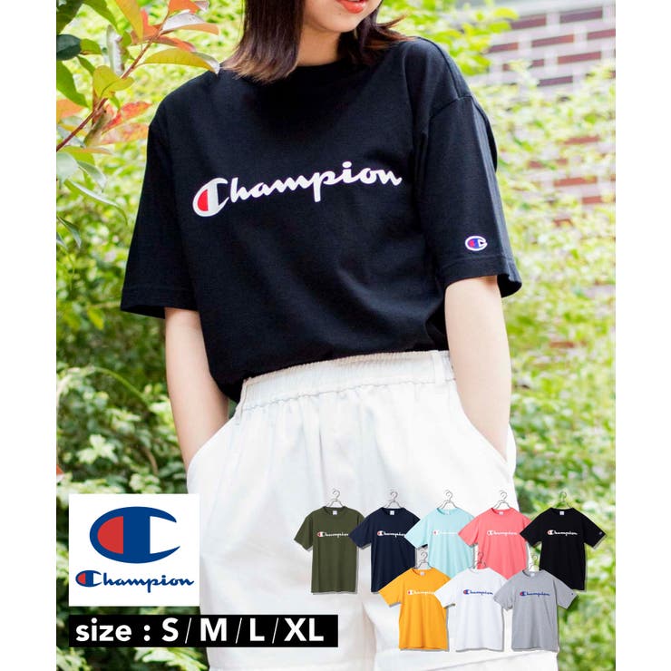 Champion ロゴTシャツ 20SSC3 | WEGO【WOMEN】 | 詳細画像1 