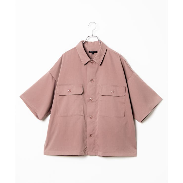 ビッグポケット5分袖CPOシャツ 515033 | WEGO【MEN】 | 詳細画像16 