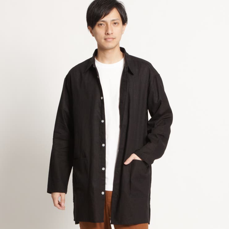 フランスリネンシャツコート BS18SM02-M003[品番：WG010029213]｜WEGO