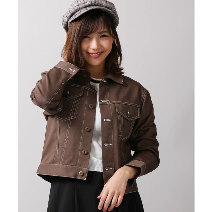 ステッチワークジャケット DI18SP02-L001[品番：WG010029216]｜WEGO