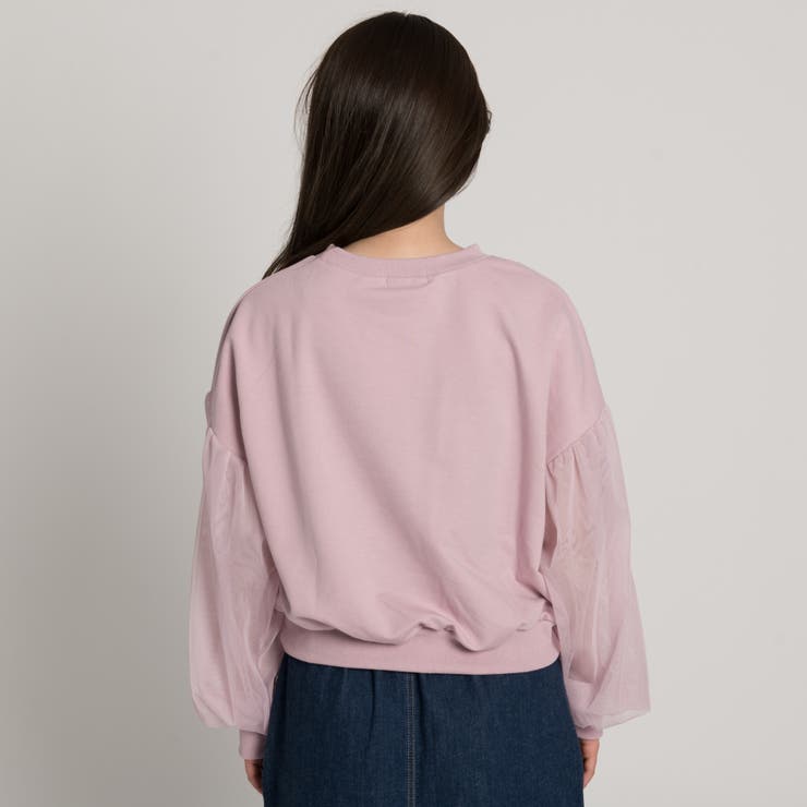チュールスリーブスウェット BR18SP03-L037[品番：WG010029423]｜WEGO 