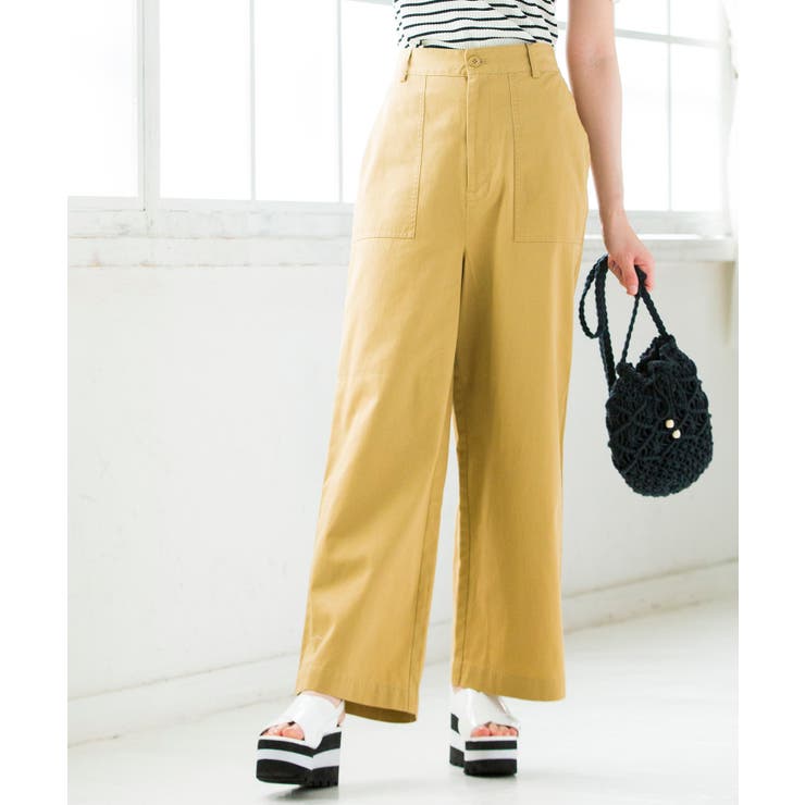 チノベイカーワイドパンツ BS18SM04-L009[品番：WG010029466