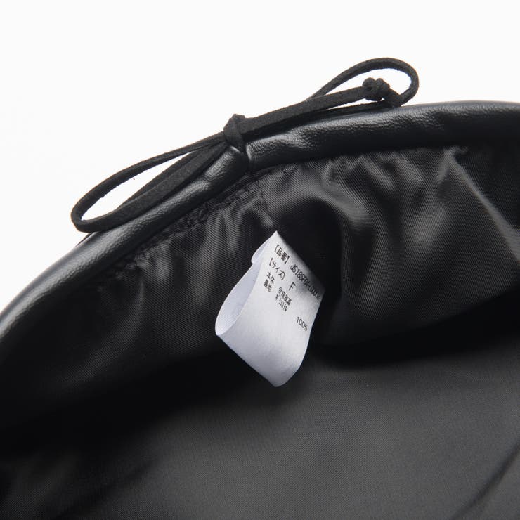 クマワッペンベレー帽 JS18SP04-LG0003 | WEGO【WOMEN】 | 詳細画像6 