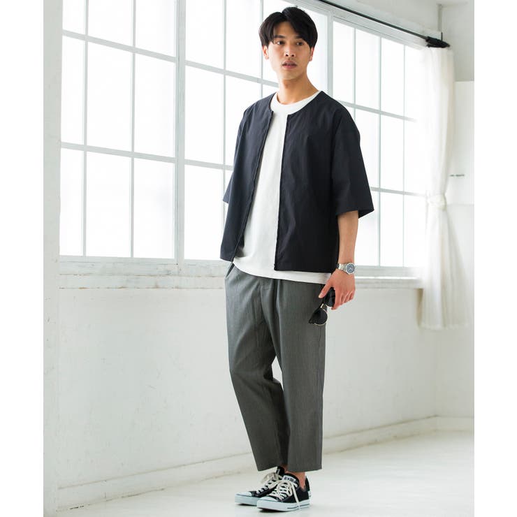 ストレッチクロップドペグトップパンツ BR18SM04-M027[品番