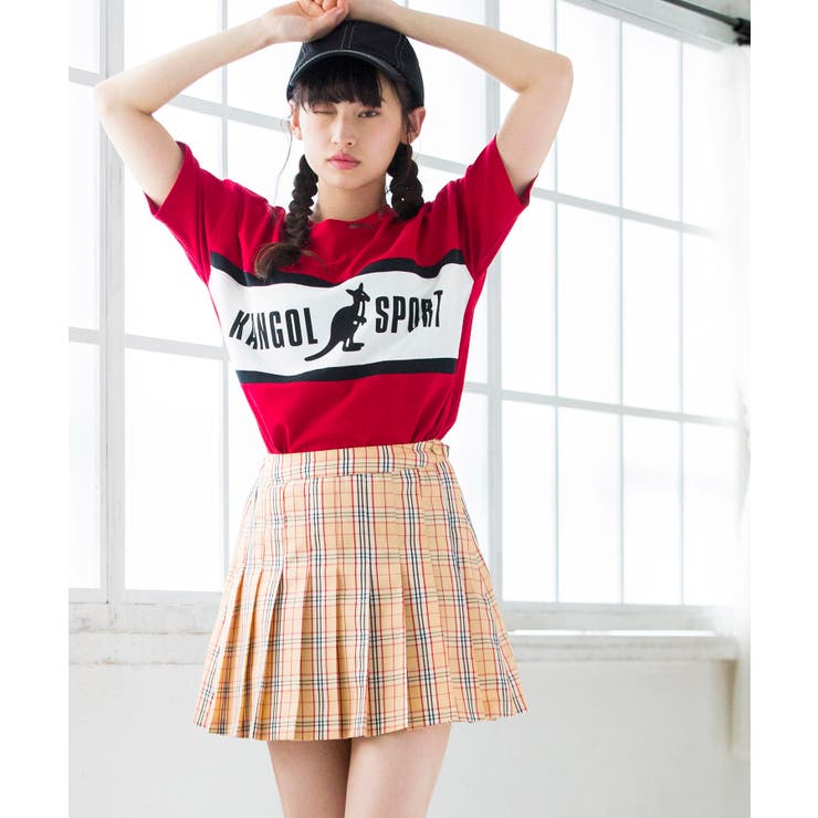 チェックプリーツミニスカート BS18SM04-L011[品番：WG010029799