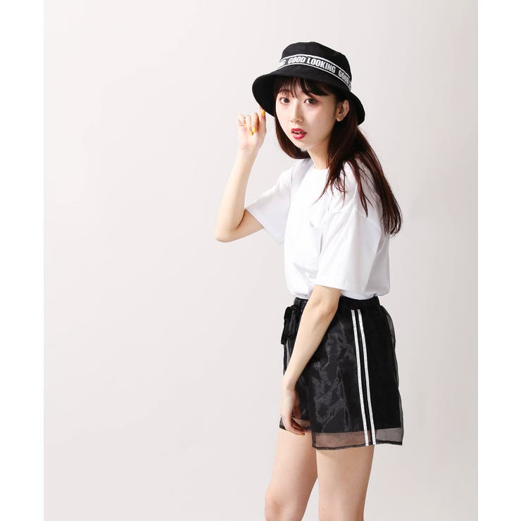 オーガンジーショートパンツ BR18SP04-L006[品番：WG010030032