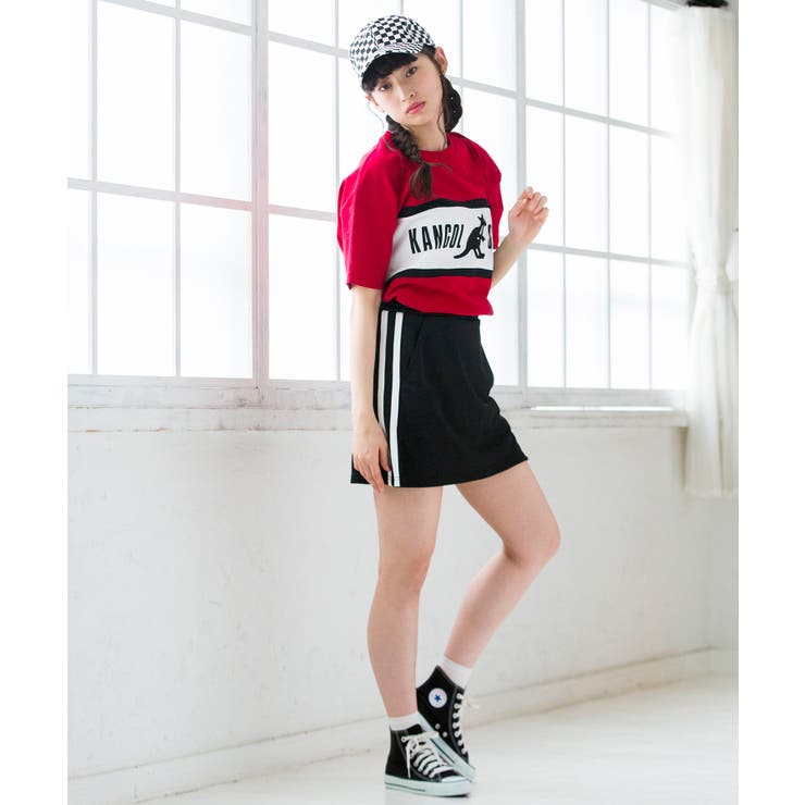 サイドラインスカパン  BR18SM04-L022[品番：WG010030141]｜WEGO【WOMEN】（ウィゴー）のレディースファッション通販｜SHOPLIST（ショップリスト）