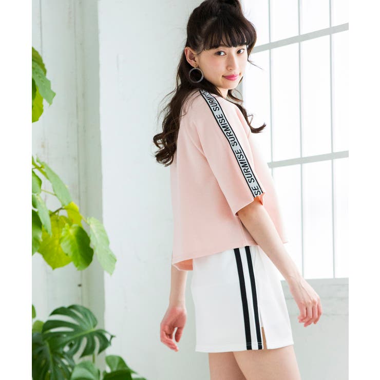 サイドラインスカパン BR18SM04-L022[品番：WG010030141]｜WEGO