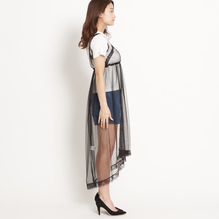 Tシャツセットドットチュールワンピース BR18SM05-L008 | WEGO【WOMEN】 | 詳細画像2 