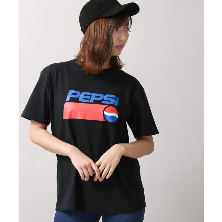 PEPSI別注Tシャツ MC18SM04-M001[品番：WG010030348]｜WEGO