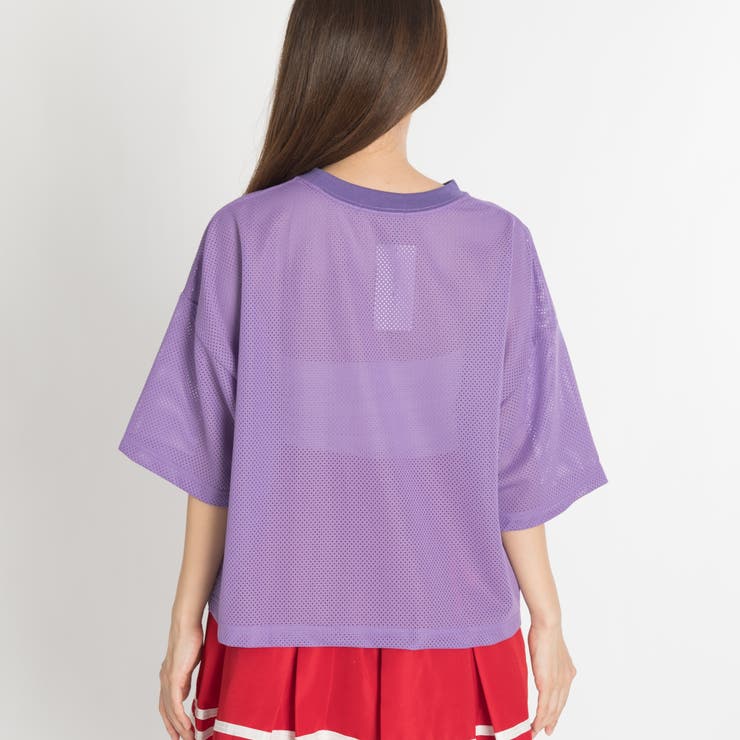 メッシュナンバリングTシャツ BR18SM04-L031[品番：WG010030451