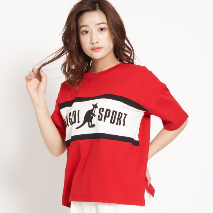KANGOL SPORT別注ロゴTシャツ MC18SM05-L001[品番：WG010030503]｜WEGO