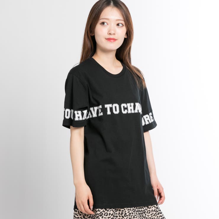 ビッグシルエットロゴプリントTシャツ BR18SP04-L015[品番
