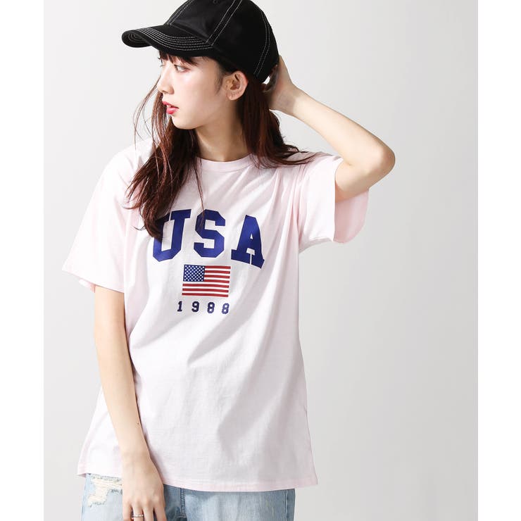 LOGO7 Tシャツ プリントT 80s US製 ヴィンテージ シングルス