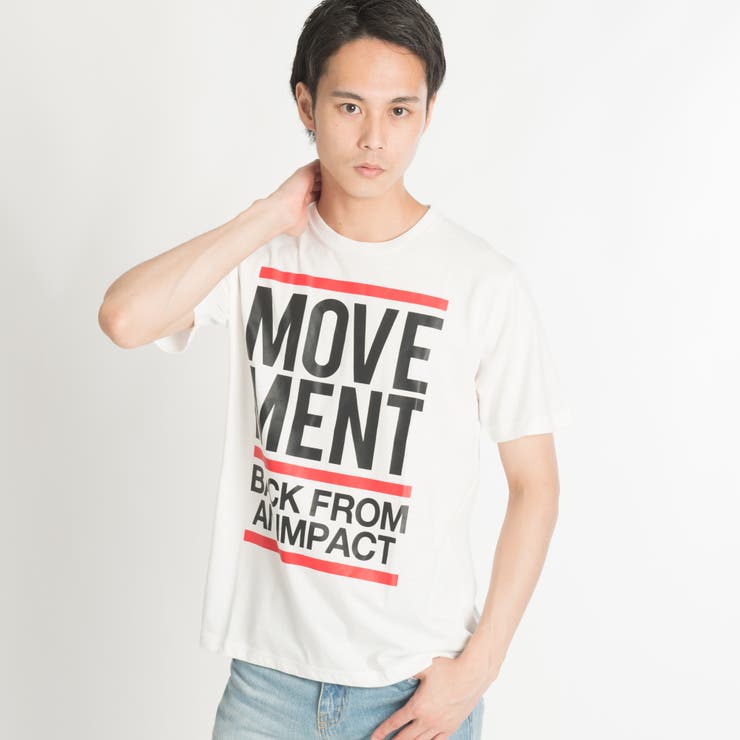 MOVEMENTロゴプリントTシャツ BR18SM03-M026