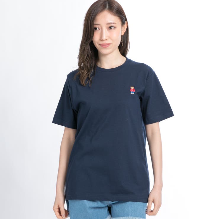 刺繍Tシャツ BR18SM04-M041[品番：WG010031017]｜WEGO【WOMEN ...