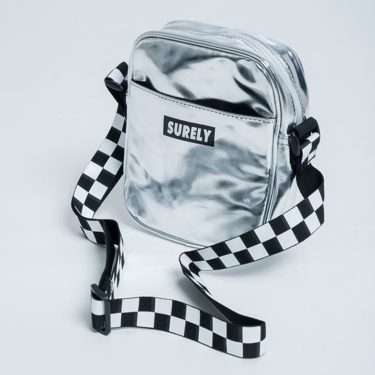 WEGO ショルダー バッグ シルバー系 SURELY - バッグ