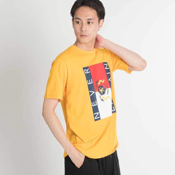 夏　VERTIGO トラスパンコールTシャツ M GU公式 | BOYSスパンコールT(半袖)(ブラキオサウルス)