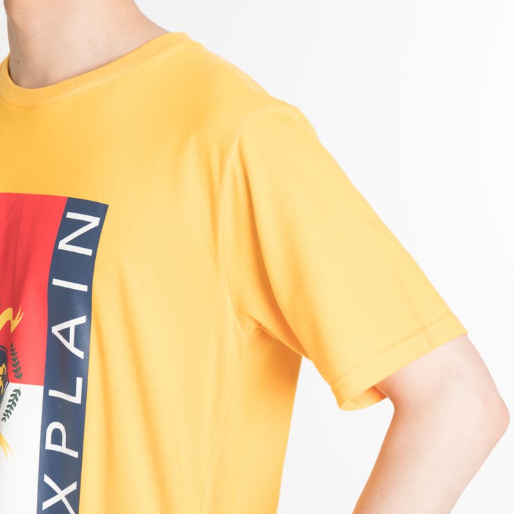 monogram ロゴtシャツ (タン・ベージュ・キャメル) MSGM】 【【NEW】クルーネック 刺繍ロゴTシャツ】｜aoi公式