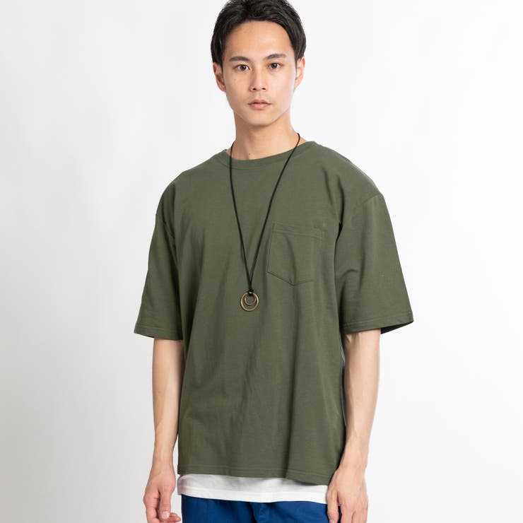 アクセサリー付キアンサンブルミニ裏毛5分袖tシャツ Br18au07 M002 品番 Wg Wego Men ウィゴー のメンズ ファッション通販 Shoplist ショップリスト