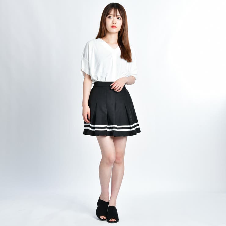 clear｜ニットプリーツミニスカート | Rakuten Fashion(楽天