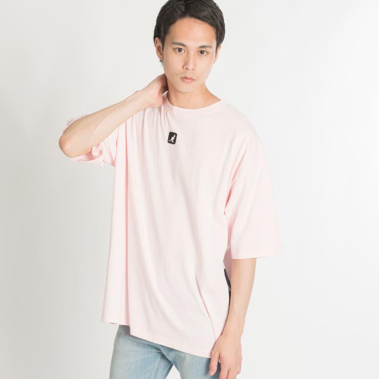 KANGOL別注ワッペンバックロゴTシャツ MC18SM07-M004[品番
