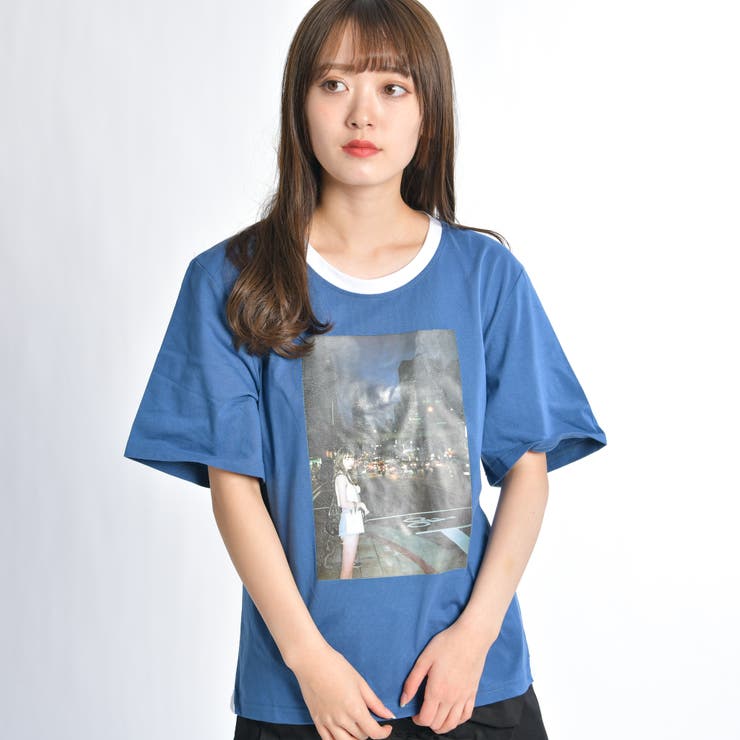 横田真悠コラボTシャツ BR18SM07-L003[品番：WG010032326]｜WEGO