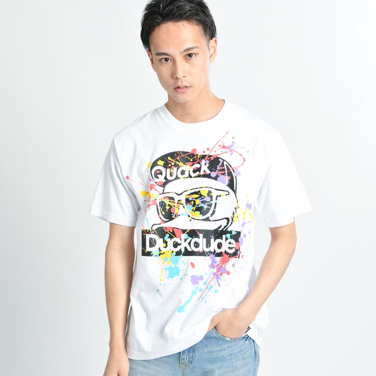 Duck Dude スプラッシュTシャツ 8570000[品番：WG010032386]｜WEGO