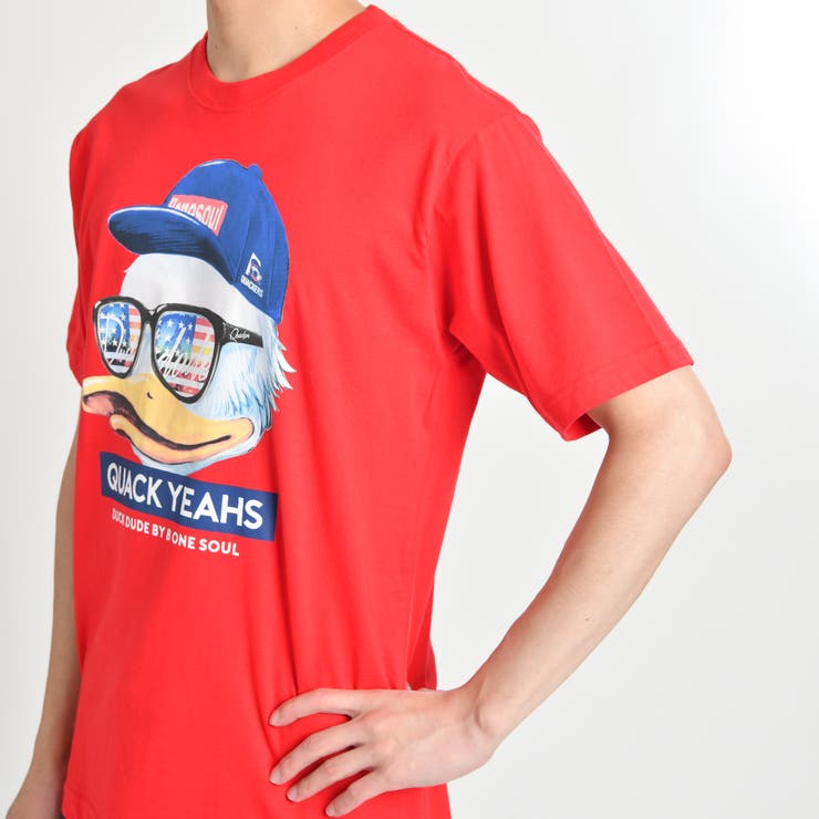 Duck Dude USA Tシャツ 8570004[品番：WG010032387]｜WEGO【MEN