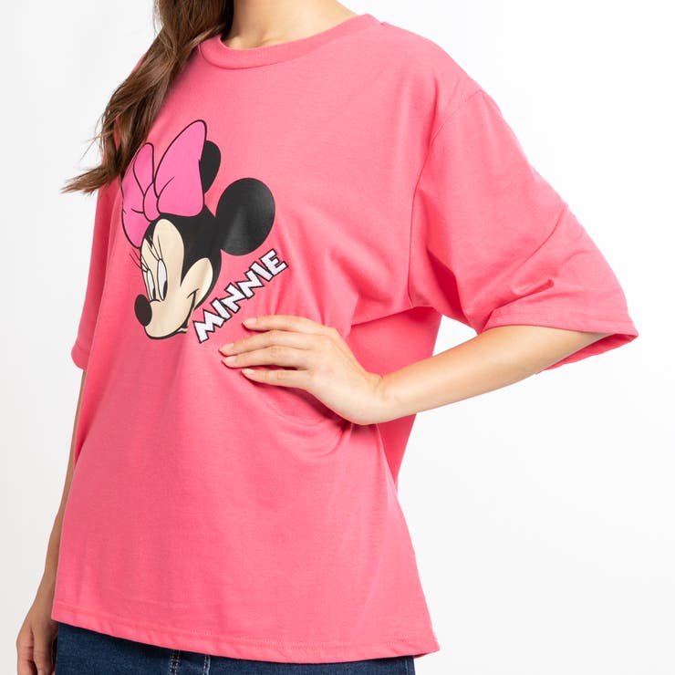 DisneyキャラクターTシャツ MC18SM07-L008[品番：WG010032379