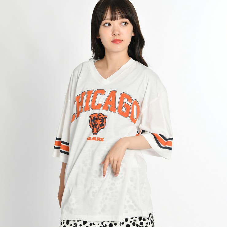 NFL別注プリントBIGTシャツ  MC18SM08-L001[品番：WG010032839]｜WEGO【WOMEN】（ウィゴー）のレディースファッション通販｜SHOPLIST（ショップリスト）