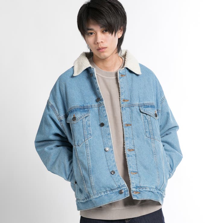 ボアbigデニムジャケット Bv18wn10 M003 品番 Wg Wego Men ウィゴー のメンズファッション通販 Shoplist ショップリスト