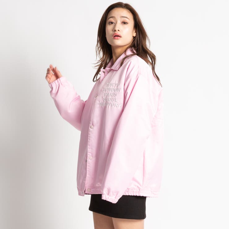 WC】ロゴ刺繍コーチジャケット[品番：WG010034224]｜WEGO【WOMEN