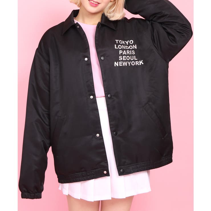 WC】ロゴ刺繍コーチジャケット[品番：WG010034224]｜WEGO【WOMEN