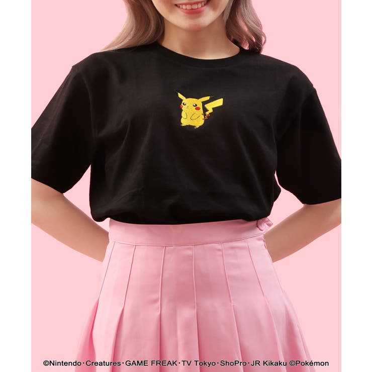 Wc ピカチュウワンポイント刺繍tシャツ 品番 Wg Wego Women ウィゴー のレディース ファッション通販 Shoplist ショップリスト Wc ピカチュウワンポイント刺繍tシャツ 品番 Wg Wego Women ウィゴー のレディース ファッション通販 Shoplist ショップリスト