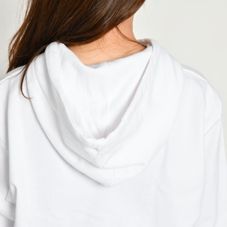 人気♪アクアガール別注 アメリカーナ プリントデザインパーカー Aライン 白 人気♪アクアガール別注 アメリカーナ プリントデザインパーカー