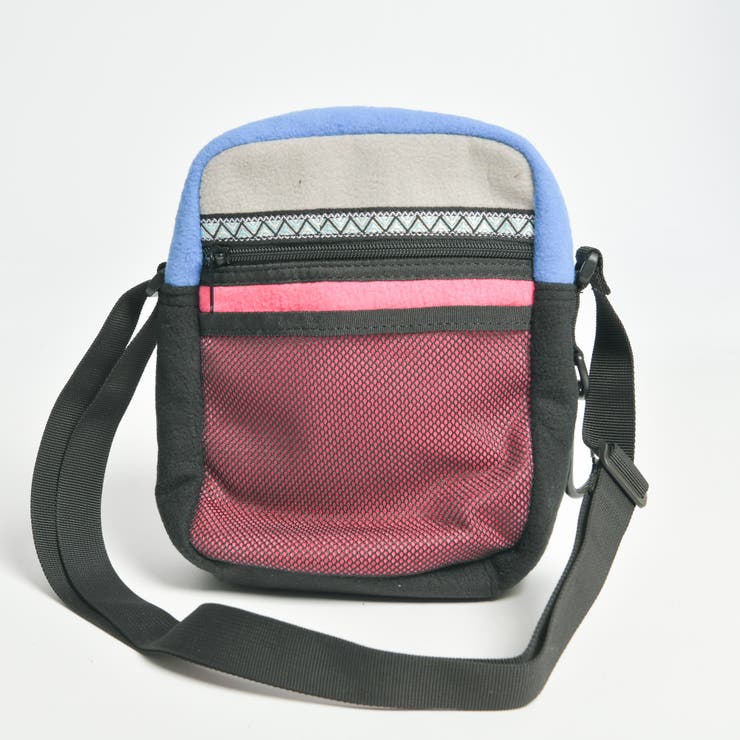 メッシュポケットフリーススクエアショルダーバッグ BR18WN10 MG0005 | WEGO【MEN】 | 詳細画像1 