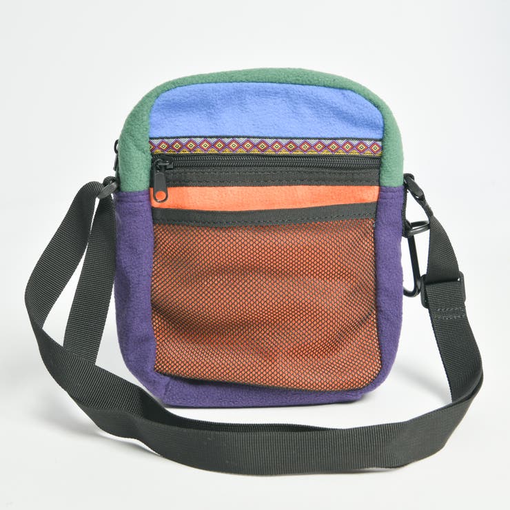 マルチクレイジー2 | メッシュポケットフリーススクエアショルダーバッグ BR18WN10 MG0005 | WEGO【MEN】