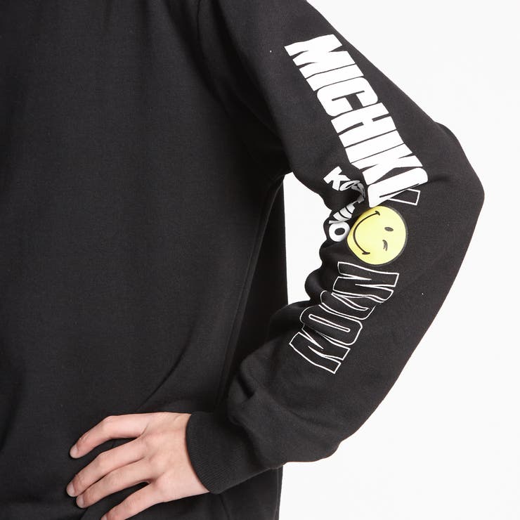 MICHIKO LONDONコラボ裏毛プルオーバー MT18WN10-M005[品番