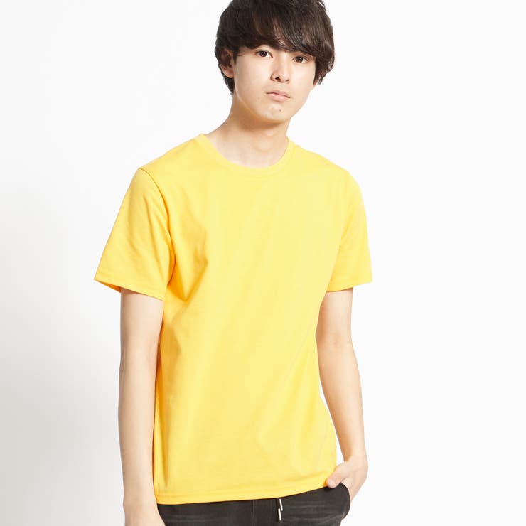 イエロー | カラーTシャツ BR18SM09-M002 | WEGO【MEN】