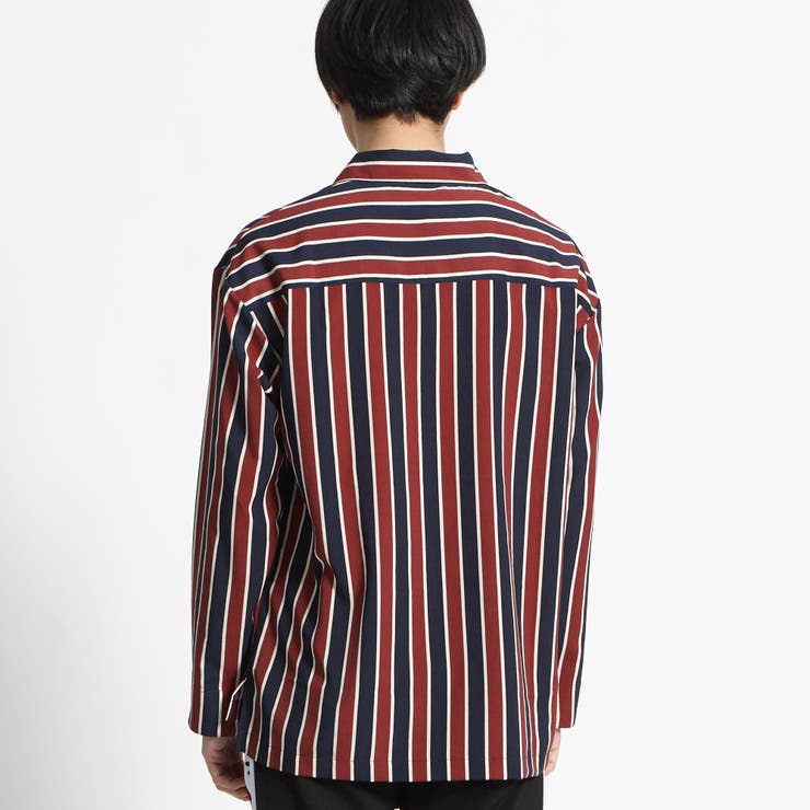 クラブストライプハーフZIPシャツ 218798[品番：WG010037558