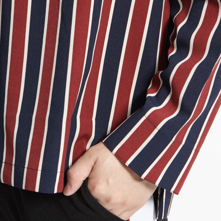 クラブストライプハーフZIPシャツ 218798[品番：WG010037558