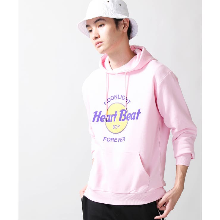 Heartbeatロゴプルパーカー Br18au09 M038 品番 Wg Wego Men ウィゴー のメンズファッション 通販 Shoplist ショップリスト