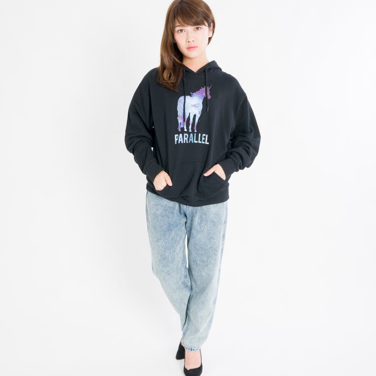 ユニコーンプリントパーカー BR18AW10-L022[品番：WG010034831]｜WEGO