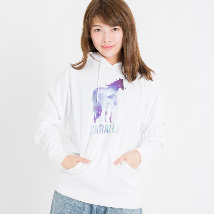 ユニコーンプリントパーカー BR18AW10-L022[品番：WG010034831]｜WEGO