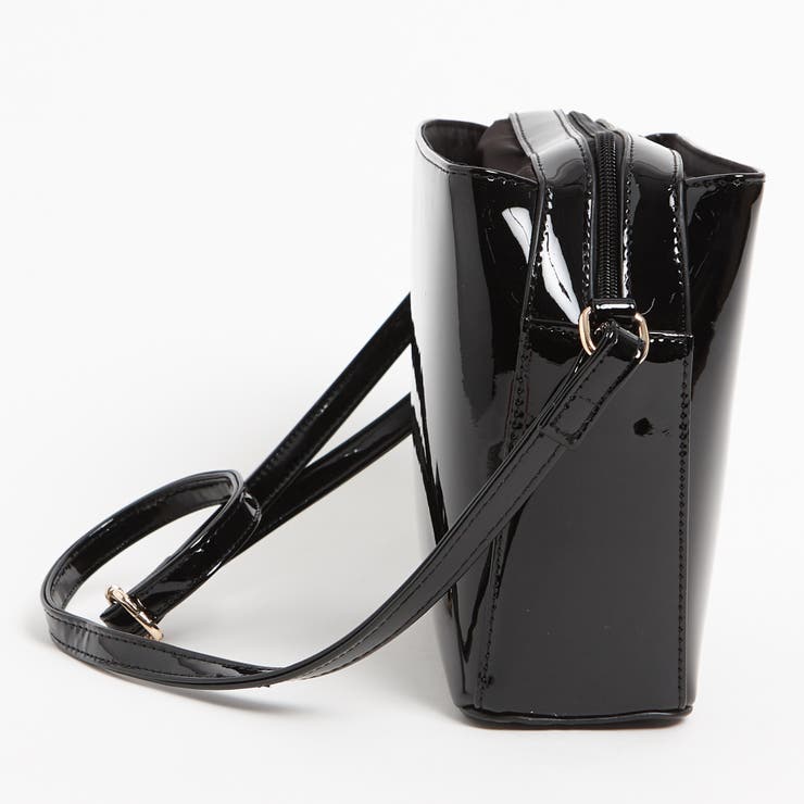 エナメルショルダーバッグ BR18WN11-LG0021[品番：WG010034915]｜WEGO