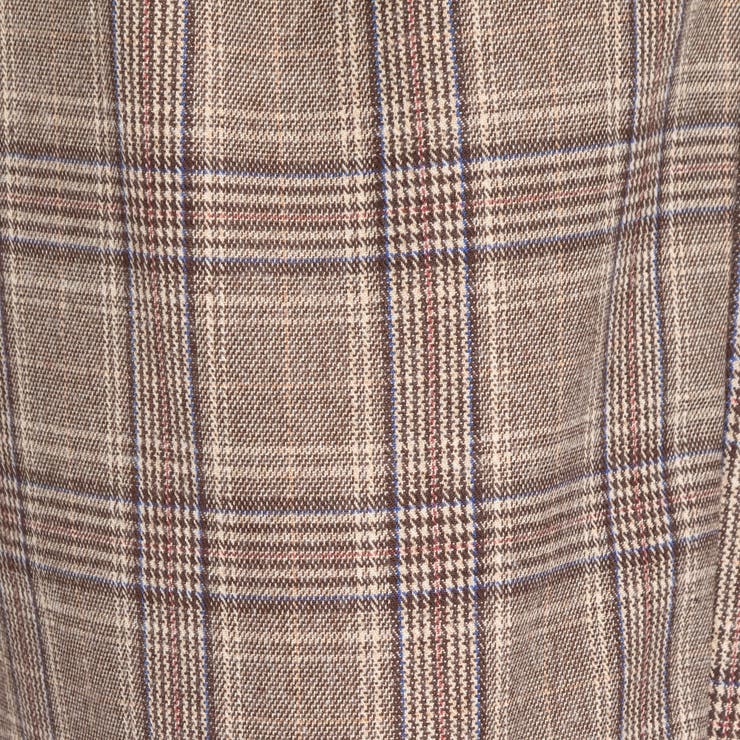 ベルト付キチェックワイド起毛スラックス BR18WN11-M017 | WEGO【MEN】 | 詳細画像4 